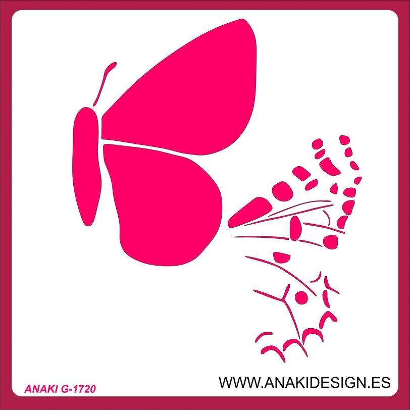 STENCIL MARIPOSA 1