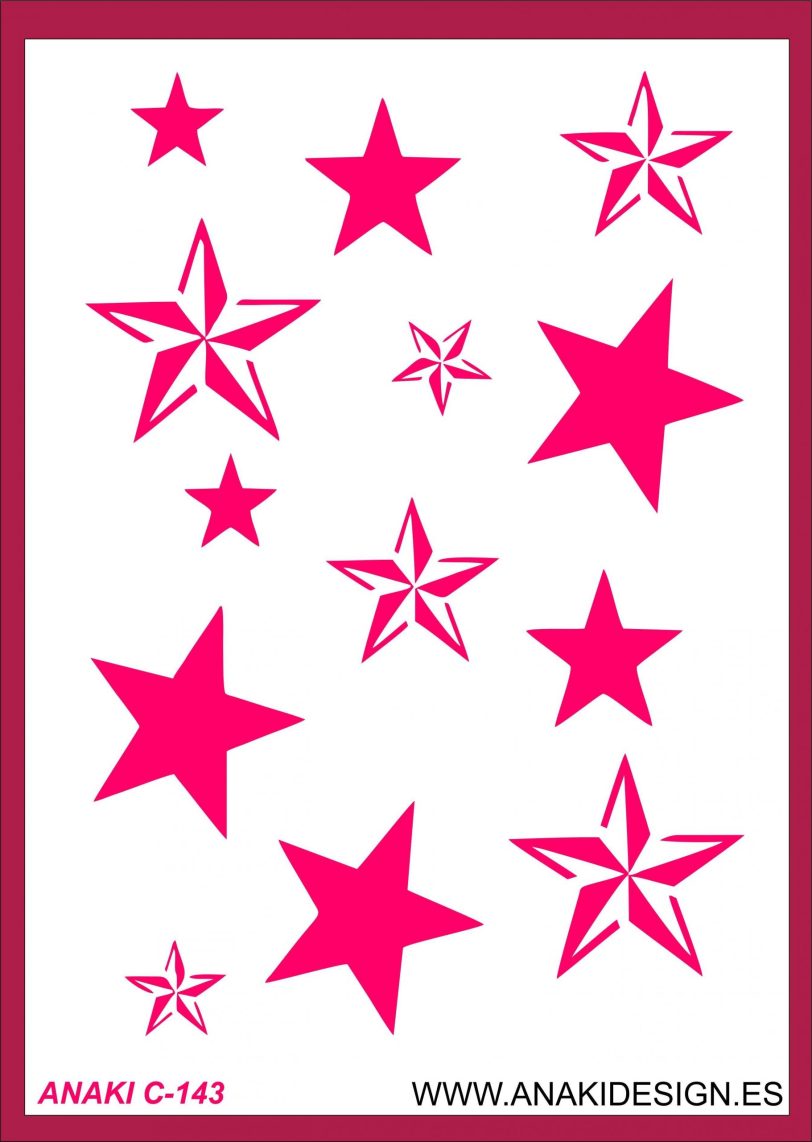 STENCIL ESTRELLAS