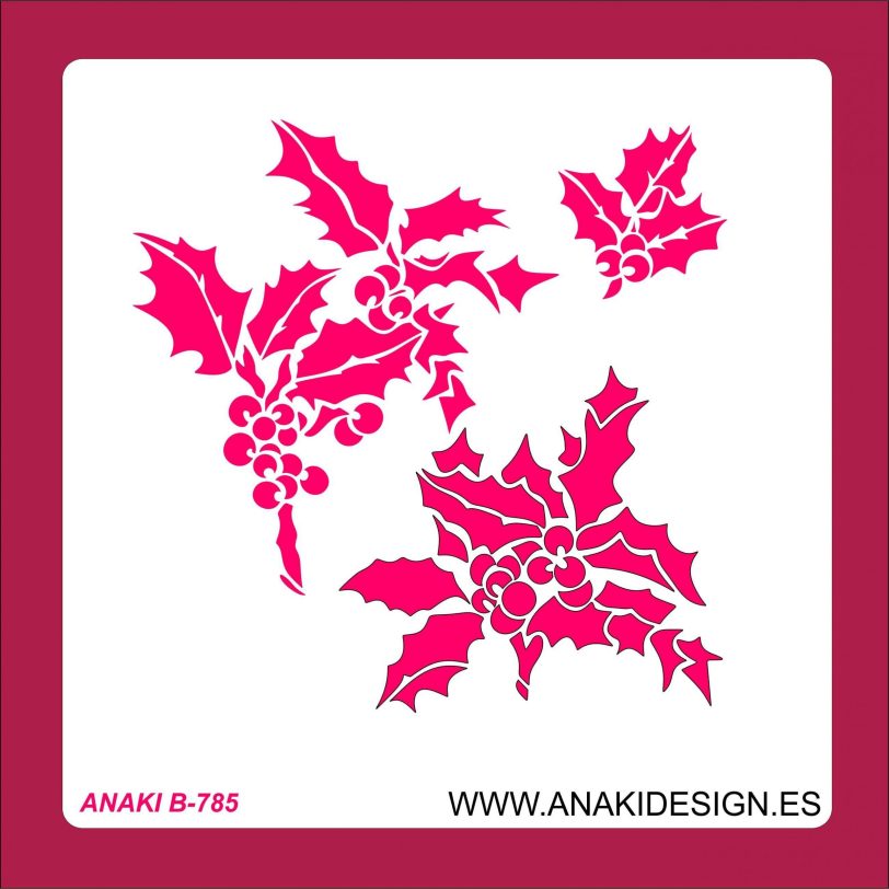 STENCIL MUERDAGO