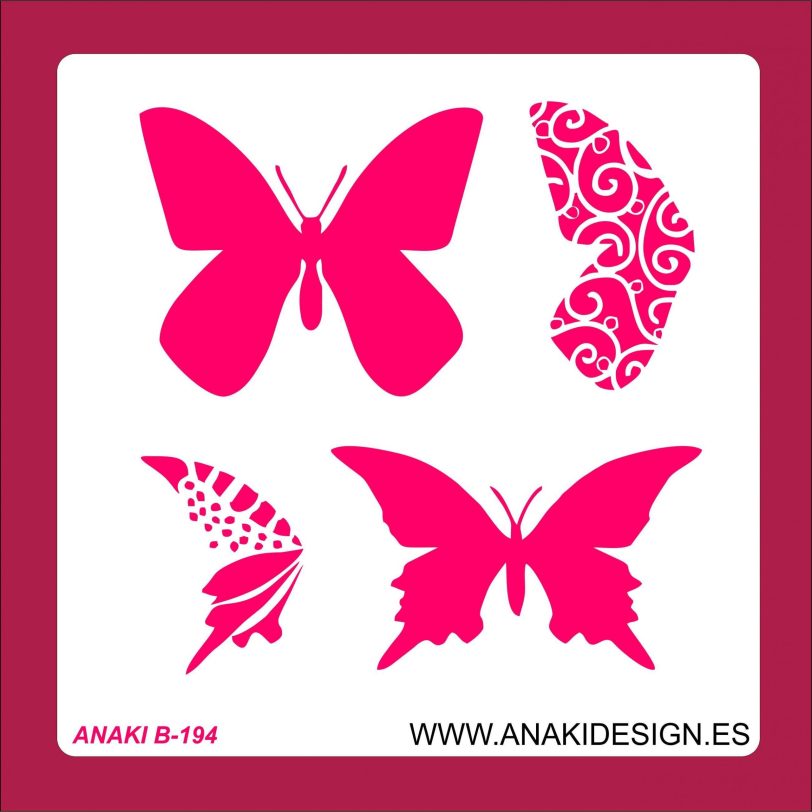 STENCIL MARIPOSAS