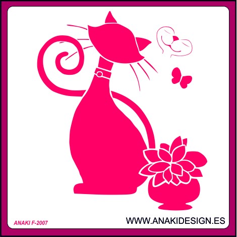 STENCIL GATO 2