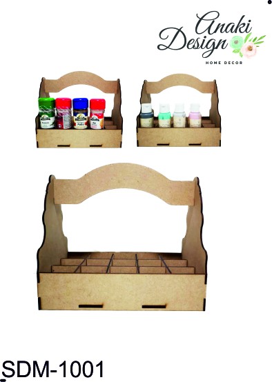 cestita multiusos/ especias/ laca de uñas/ pinturas