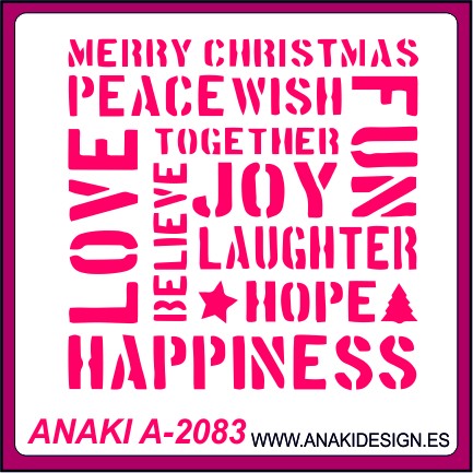 STENCIL NAVIDAD