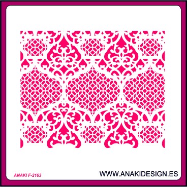 STENCIL FONDO BROCADE