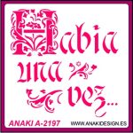 STENCIL HABIA UNA VEZ..